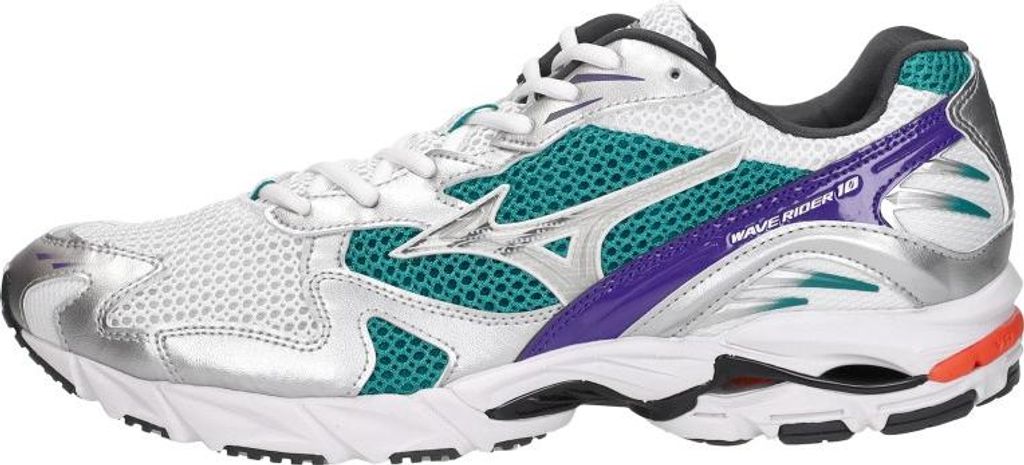 Mizuno Wave Rider 10 Sport Sneakers Laag - Wit - Maat 42