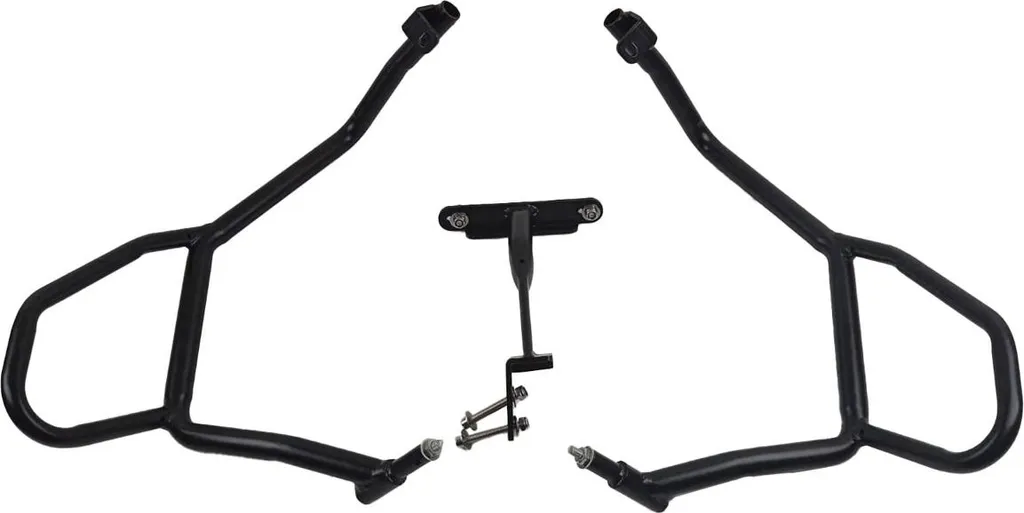 Barres de protection moteur Coocase noires pour moto BMW R1250GS haut bas