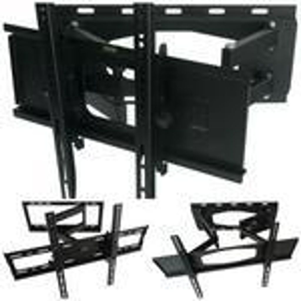 NEMAXX MK07 TV Wandhalterung für 32–55 Zoll (81–140 cm) Fernseher & Monitore, schwenkbar, neigbar & ausziehbar, VESA 100x100 bis 600x400 mm,...