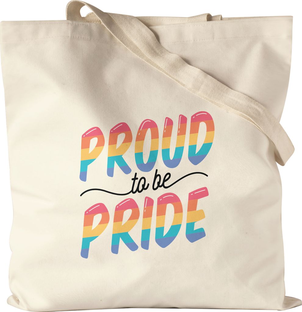 Proud to be Pride Beutel LGBT Lustig Rainbow LGBTQ Pride Produktbild 