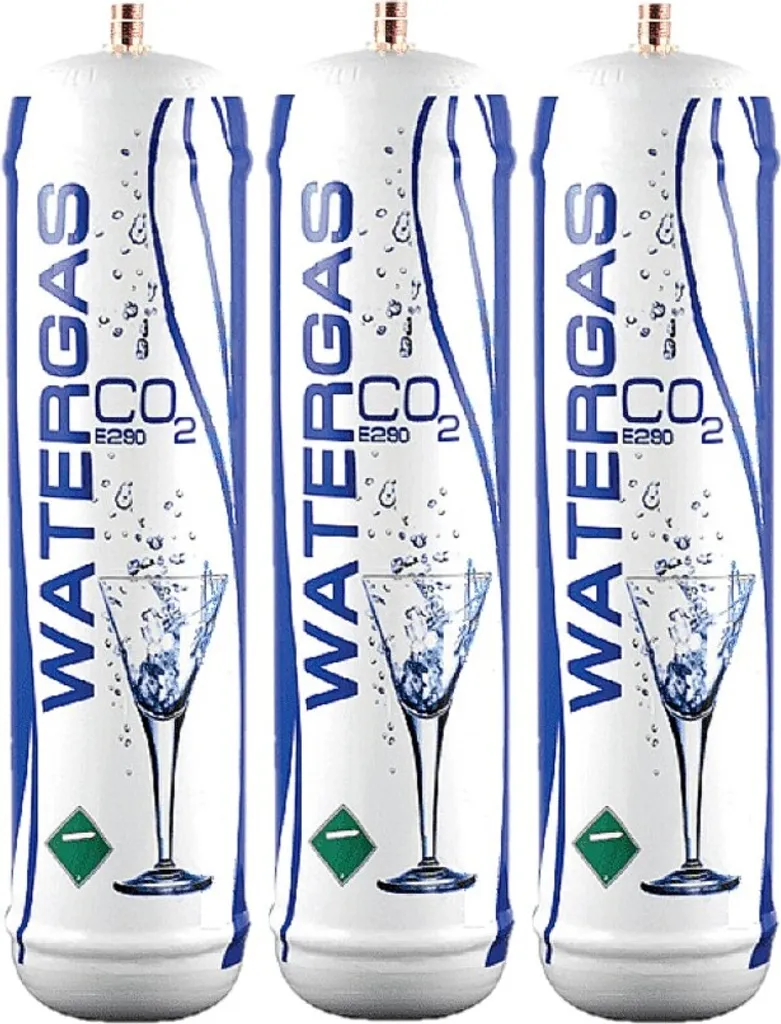 Kit 3 Bombole CO2 600g per Tutta la Famiglia - Acqua Frizzante Sicura