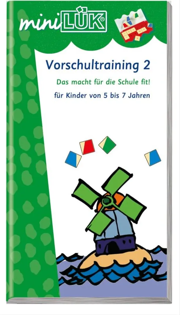 LÜK mini-Set Vorschultraining avec système d'autocorrection intégré