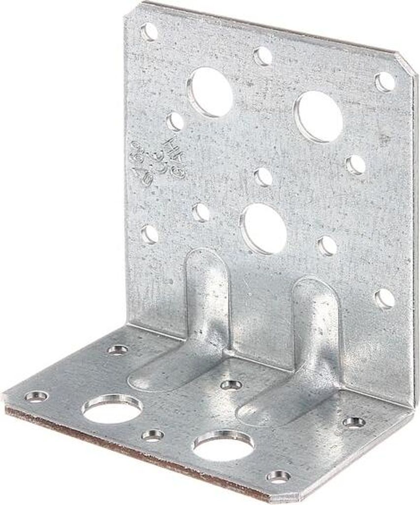 Alberts Schwerlast-Winkelverbinder m.Sicke 50x90x80 mm