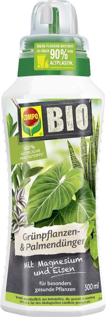 COMPO  Grünpflanzen- und Palmendünger - 500 ml Produktbild 