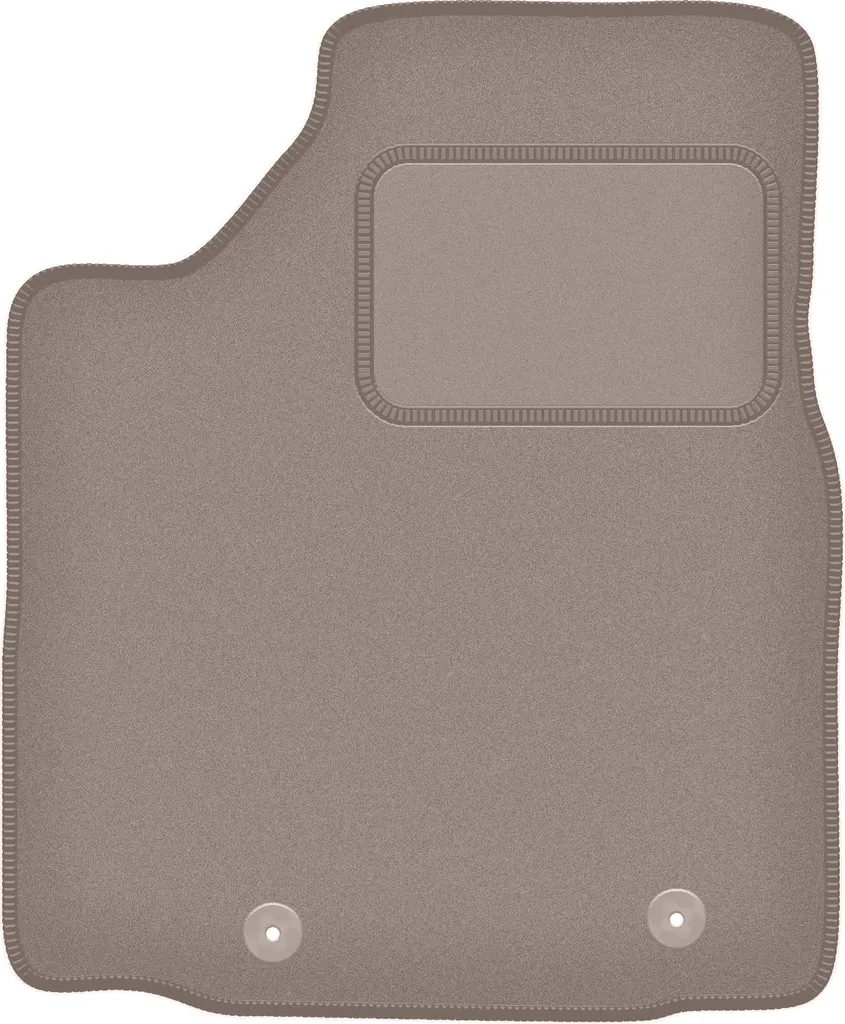 M MOTOS Tappetino Guida In Velour Premium Per Nissan Note I E11 (2006-2013) – Colore Bronzo, Lato Guida, Antiscivolo