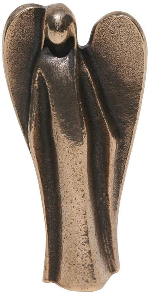 Engel Bronzefigur 7,5 cm Schutzengel Engelfigur Produktbild 