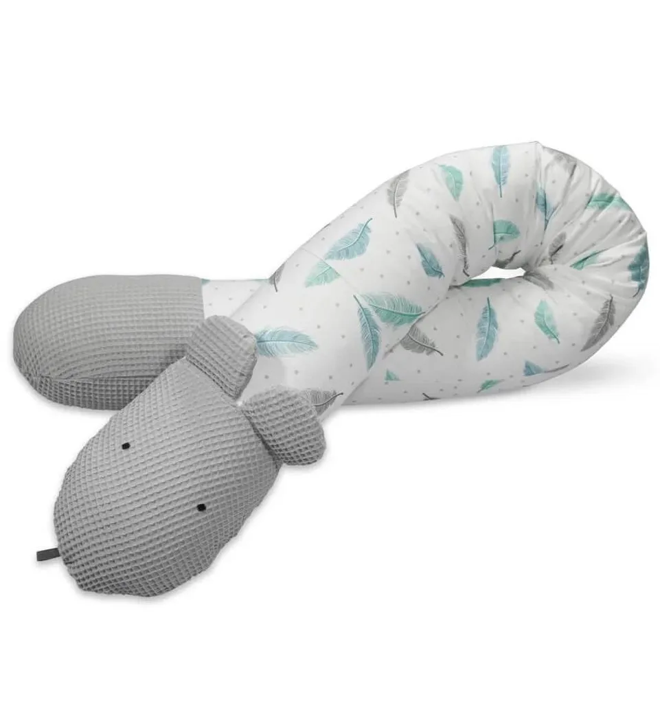 Coussin de grossesse Plumes : fini les maux de dos et nuits difficiles