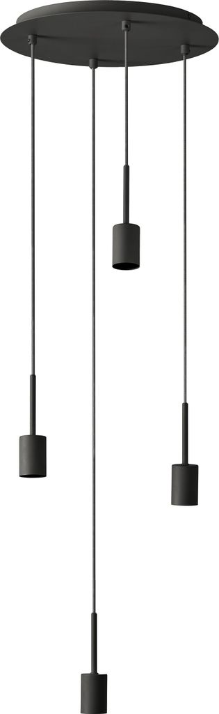 OSRAM Decor pendellamp Needle Plate, donkergrijs, staal, 2 Productafbeelding 