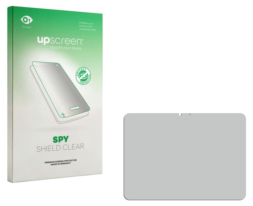 Für Apple iPad Air 11" M2 WiFi 2024 (im Querformat) Sichtschutzfolie Schutzfolie upscreen Anti-Spy Privacy Sichtschutz Blickschutz Display Schutz ...