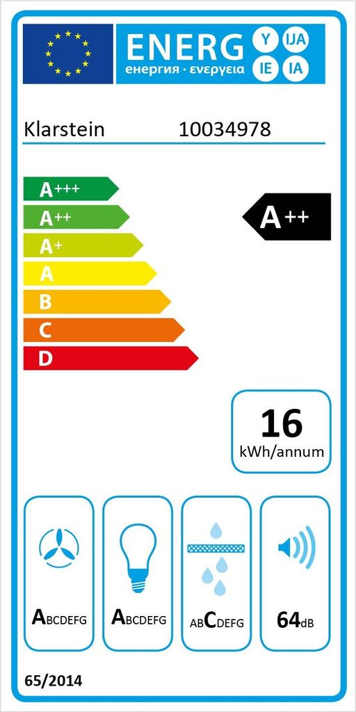 Klarstein Limelight Dunstabzugshaube - Edelstahl Wandhaube, Produktbild 10