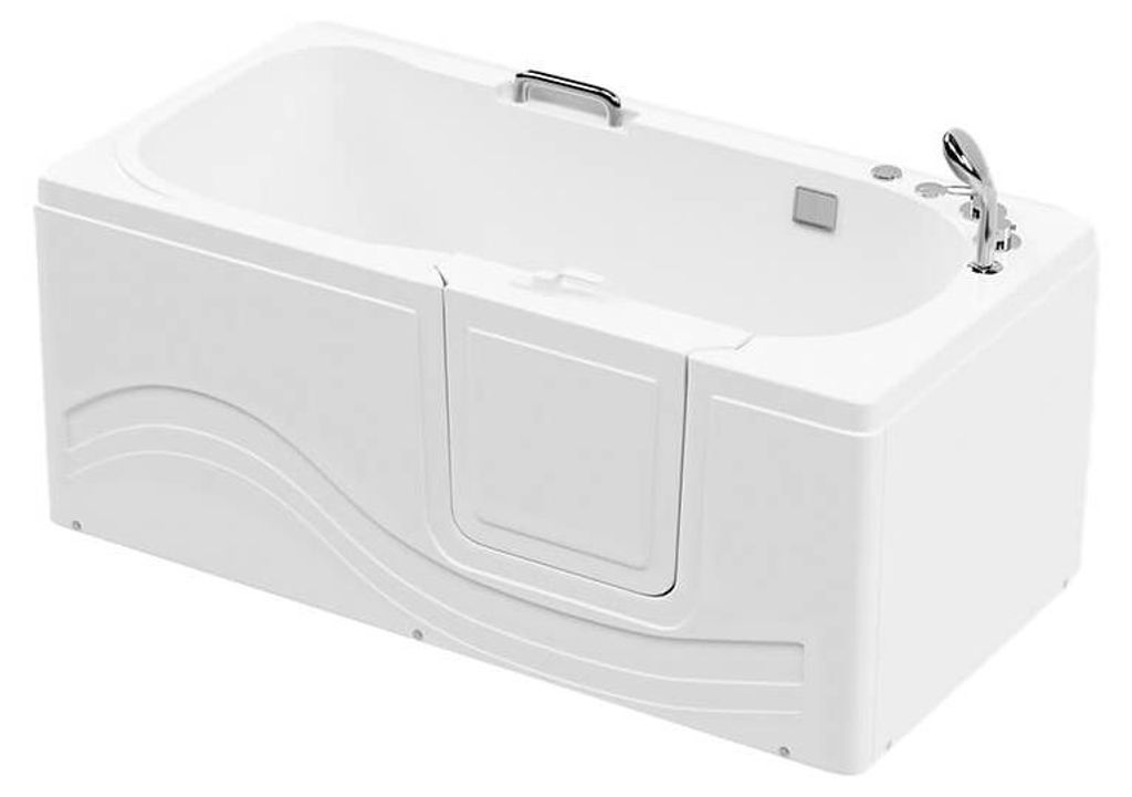 Seniorenbadewanne Vital M (liegend) mit Rechtseinstieg 160 Produktbild 