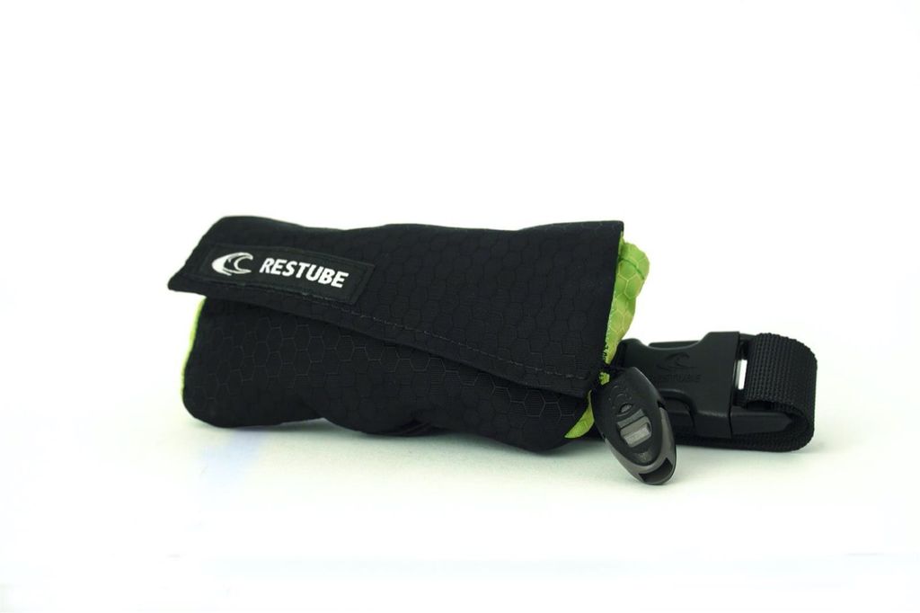 Restube Swim für Schwimmer leichter & kompakter (Black Oasis)