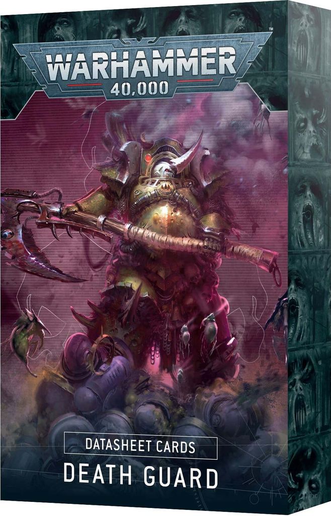 Warhammer 40.000 Death Guard Datasheet Cards Deutsch Produktbild 
