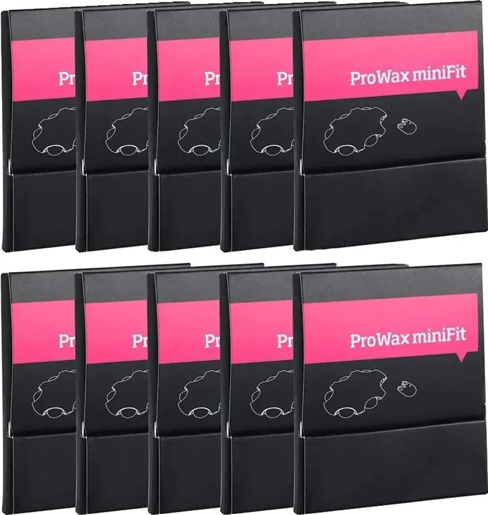 Filtri per apparecchi acustici, compatibilità ProWax MiniFit, facile installazione, confezione da 10(60pz)