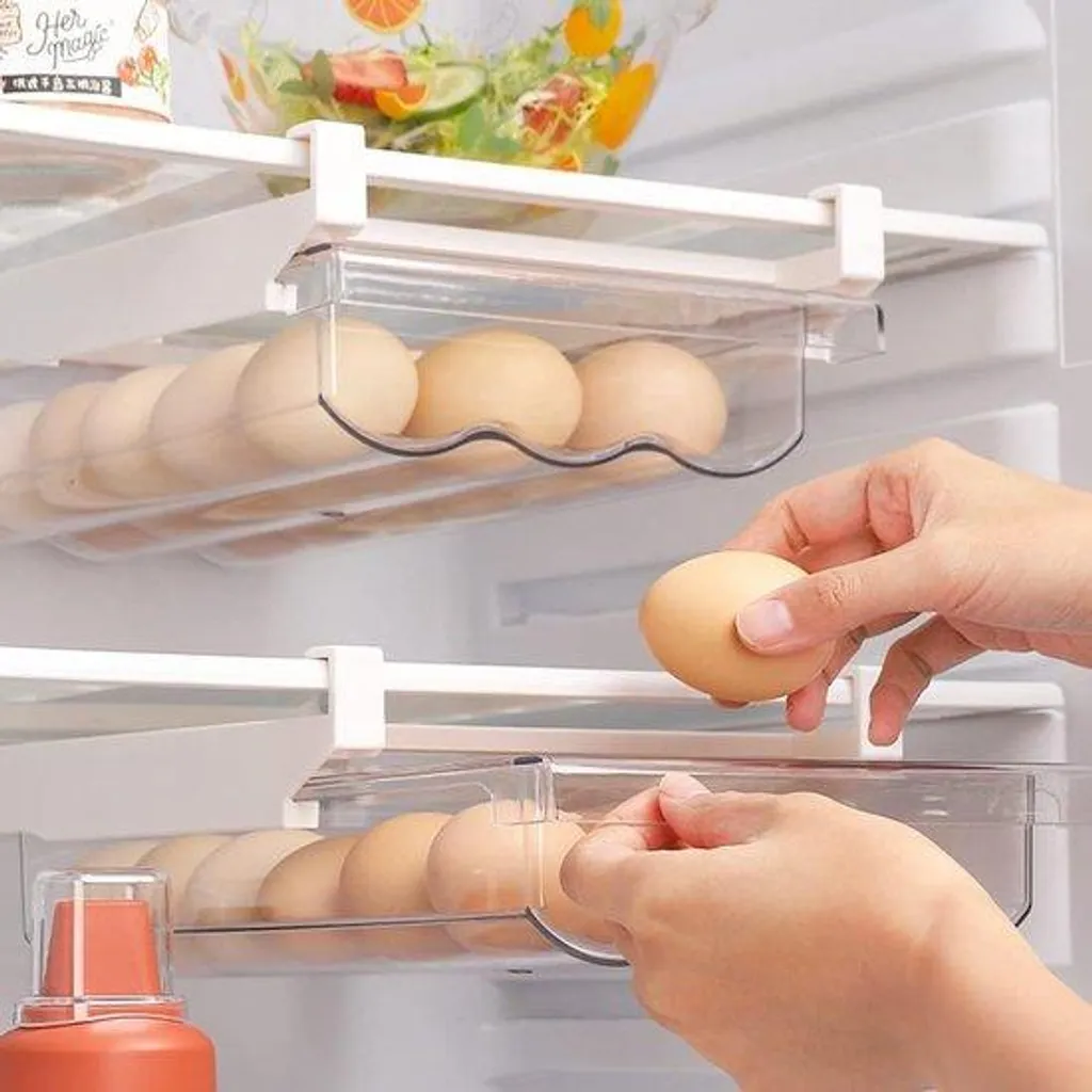 Boîte à œufs anti-casse transparente pour optimiser votre espace frigo