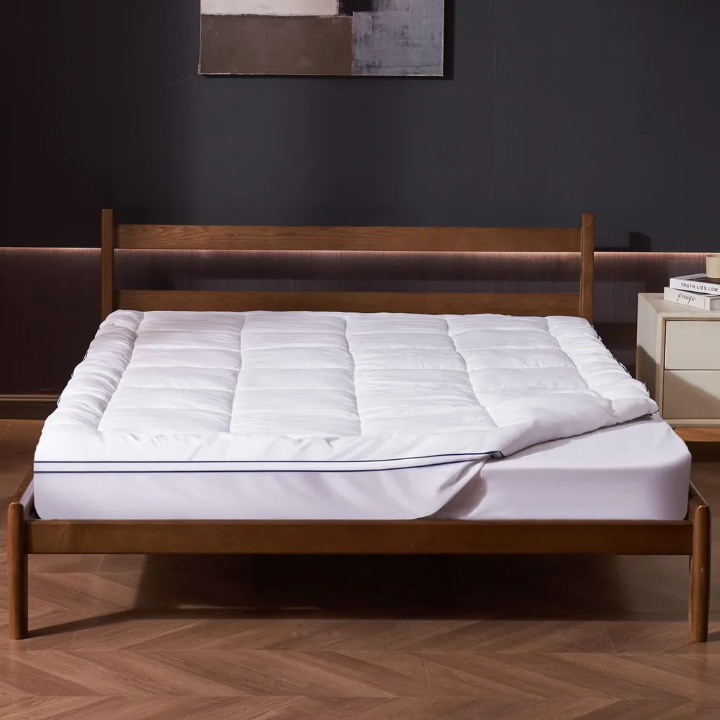 Protège-matelas 25,4mm : Solution Contre Matelas Dur - Lavable et Confortable