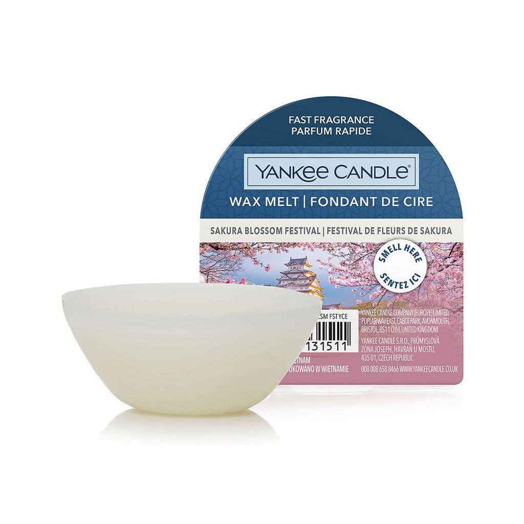 Yankee Candle New Wax Melt Sakura Blossom Festival