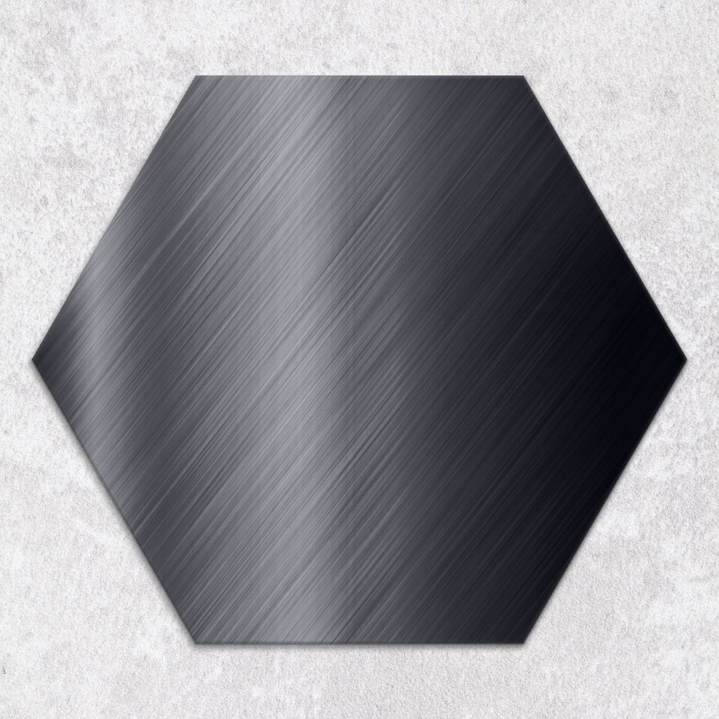 Glas-Herdabdeckplatten Glaskeramikkochfeld-Abdeckung Spritzschutz Glas Hexagon Schneidebrett 40 cm Metall