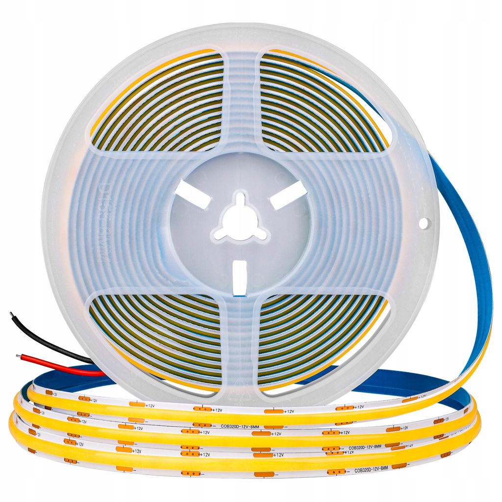 MasterLED LED COB Streifen 5 m, 24V DC, 320 LEDs m, 10 W m, Produktbild 