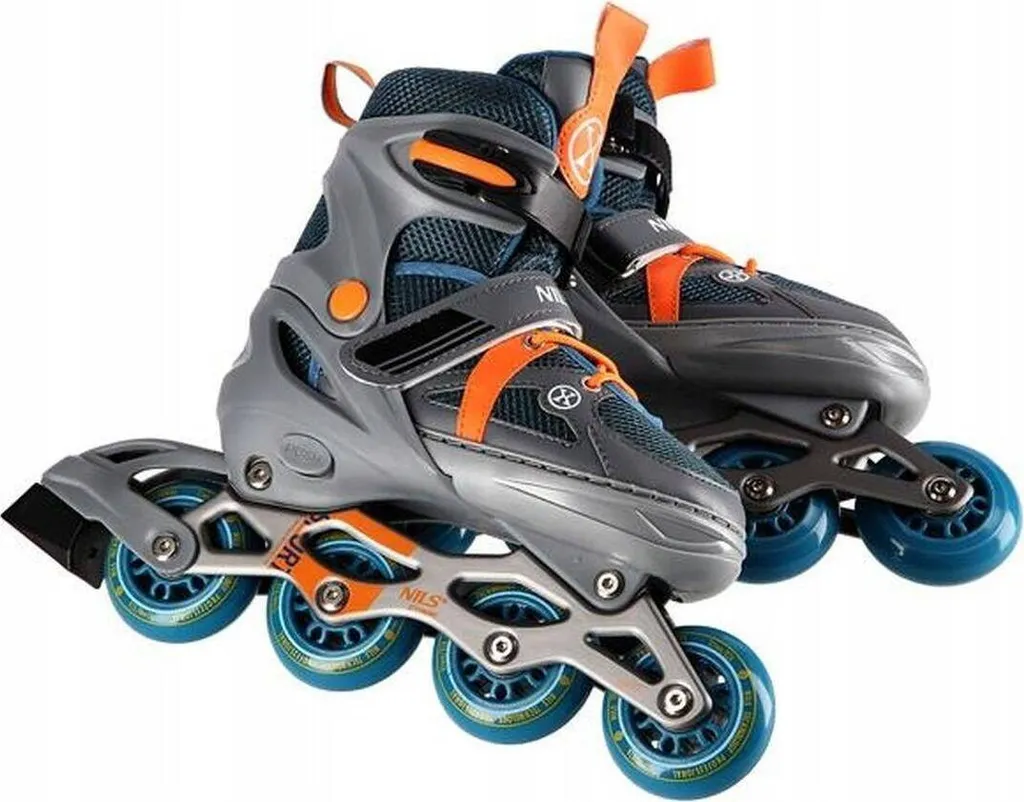 Patins NILS Extreme NJ1828A avec roulements ABEC7 et taille ajustable S