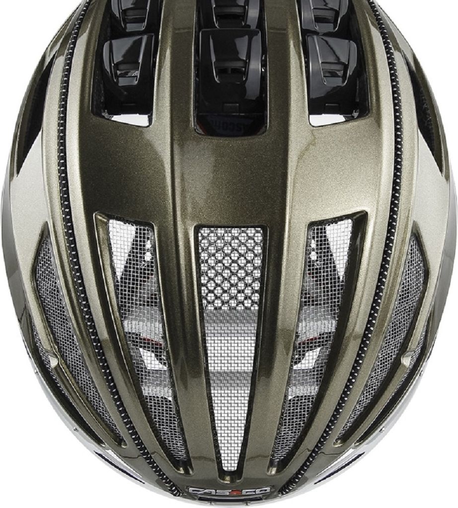 Casco SPEEDairo 2 RS inkl. Vautron-Visier, Farbe:CafeRacer oliv schwarz, Größe:S (52-56cm)