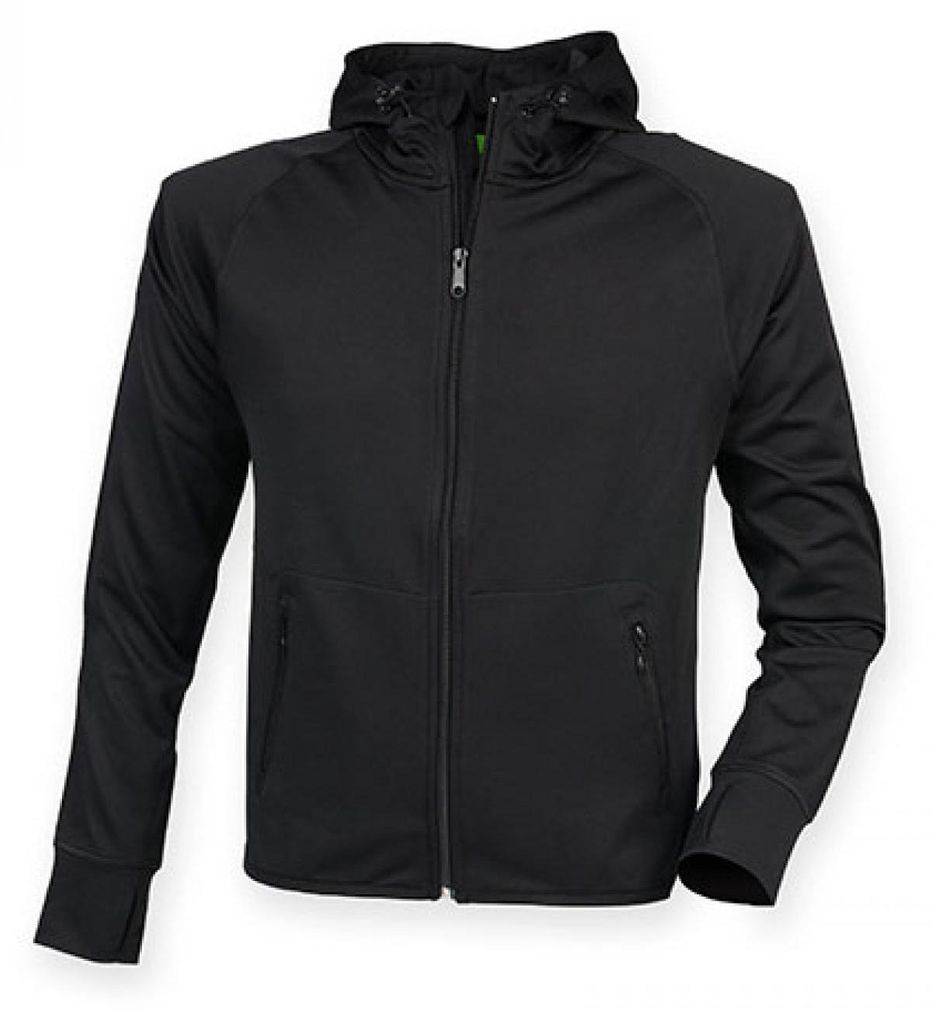 Tombo TL551 | Ladies Running Hoodie - Farbe: Black - Größe: XL