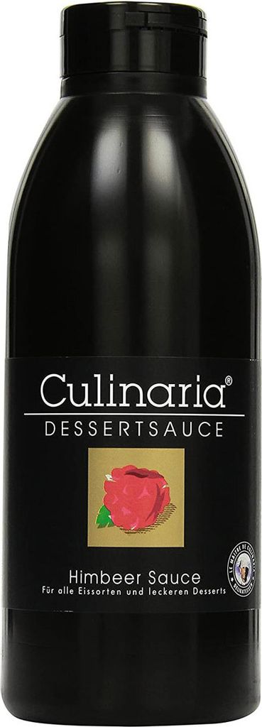 Culinaria Dessert Himbeer Sauce für Eis und Desserts Garnierung 720ml
