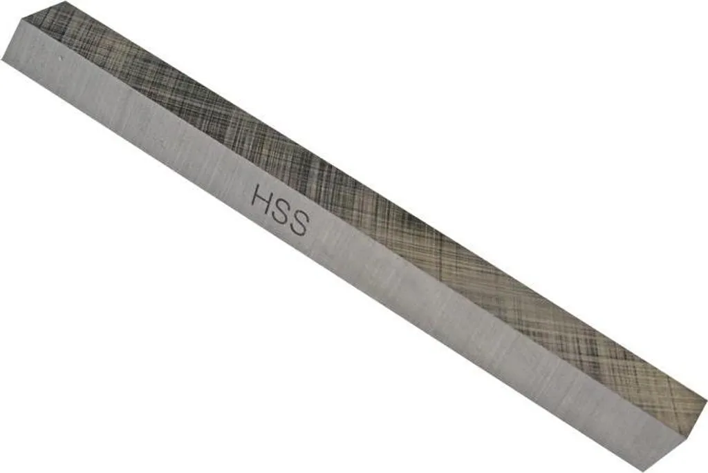 Barretta HSS 25x25x200 mm Quadrata per Tornio - Acciaio Super Rapido