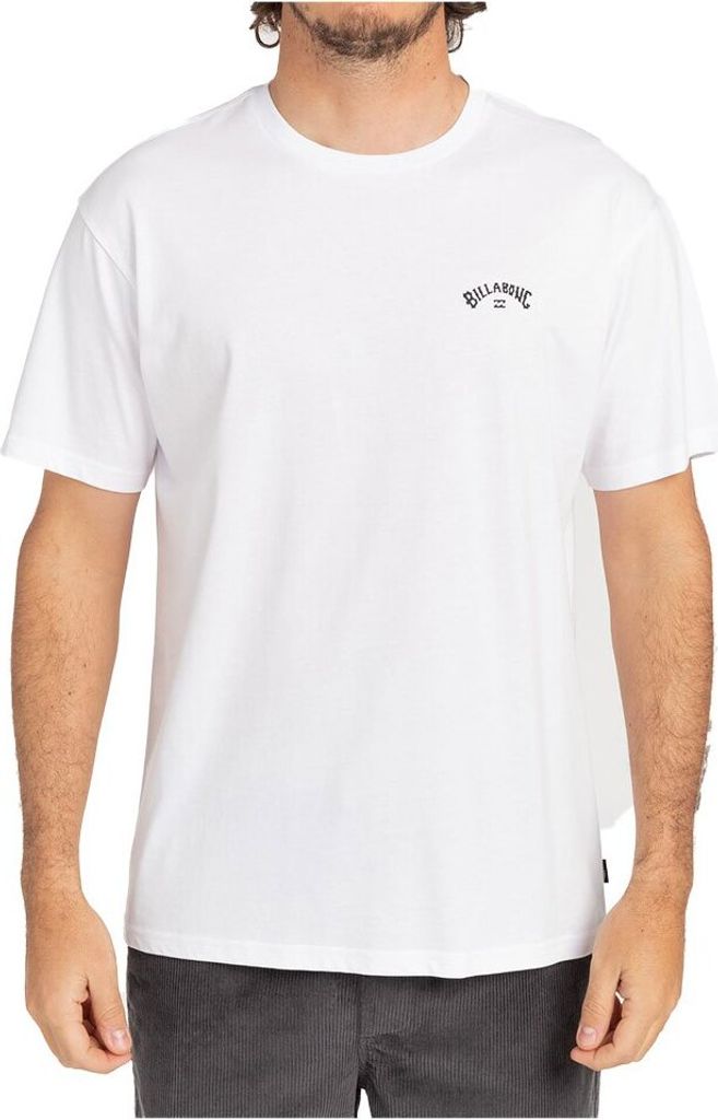 Billabong Arch Wave Kurzarm-t-shirt Weiß L Mann Weiß L