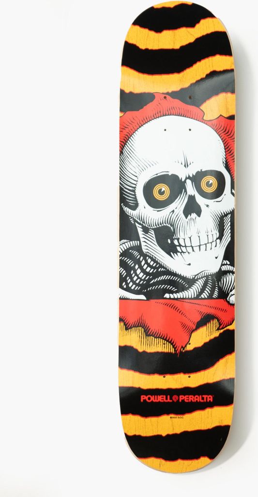 Powell Peralta Ripper Birch Yellow Stained Red 7.75" Deck