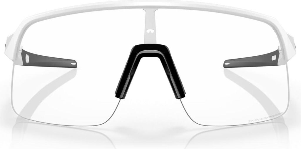 Oakley Sutro Lite 94634639 White/Clear Photochromic Fahrradbrille