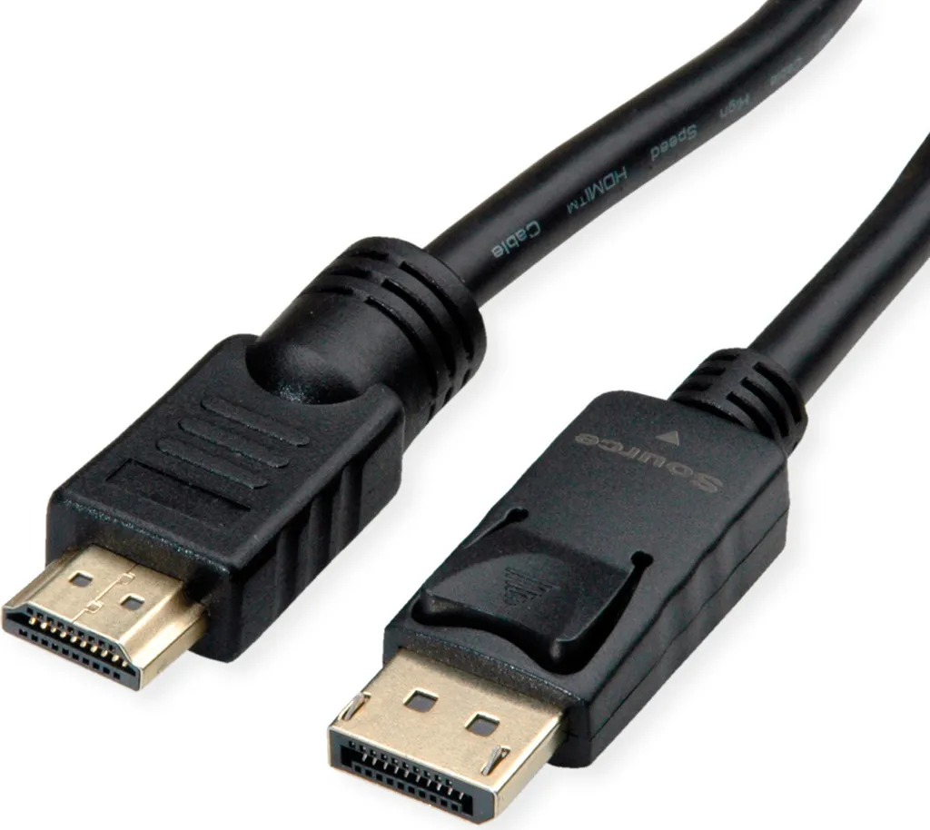 Cavo DP 10m ROLINE per Gaming 4K | Massima Immersione su Grande Schermo