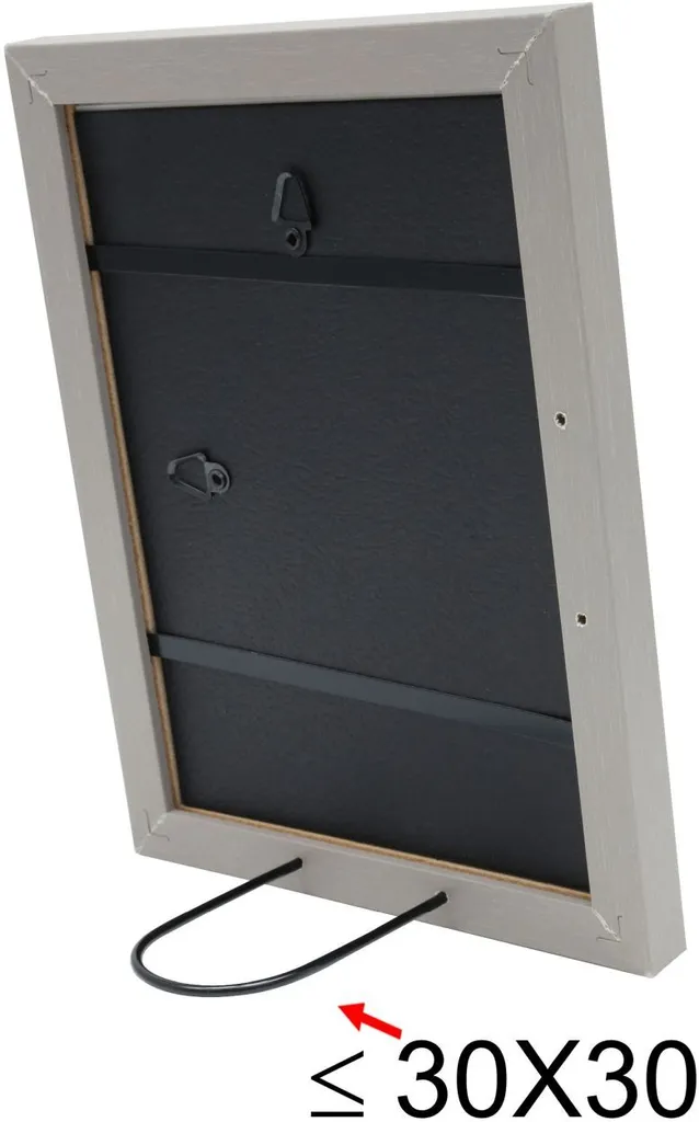 Cornice in Legno S54S Beige 20x20 cm | Idea Regalo Elegante - 5