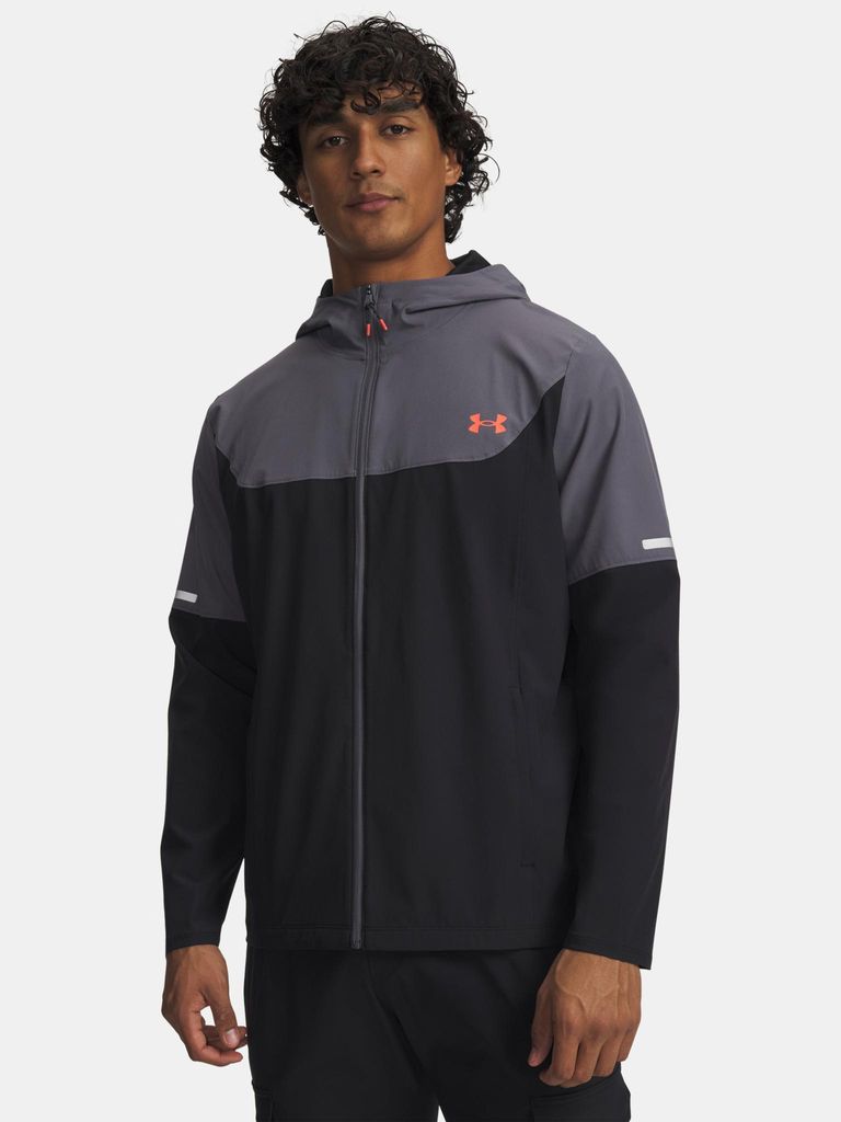 Under Armour UA Tech Utility Webjacke für Herren – Schwarz MD