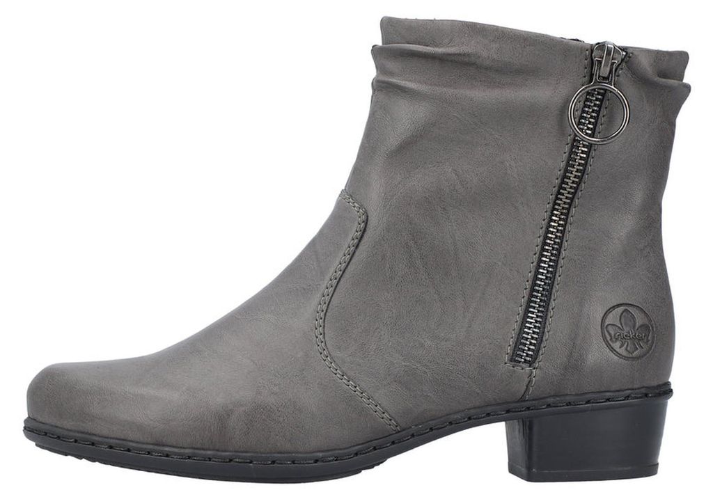 Rieker  Damenschuhe Stiefeletten Grau Freizeit Produktbild 