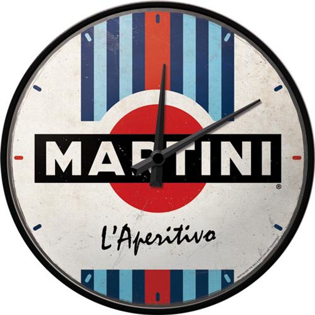 Zegar Martini L`aperitivo Racing Zdjęcie produktu 