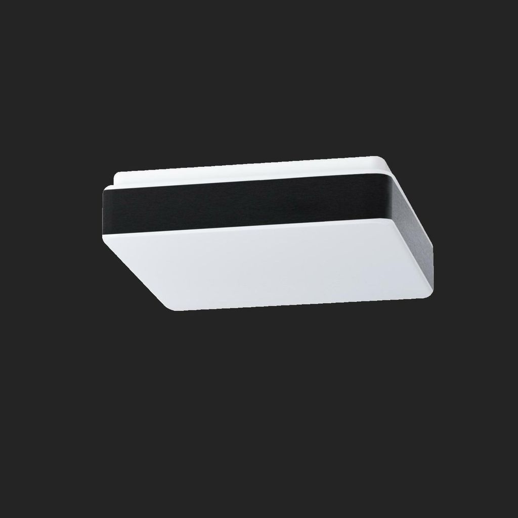 OSMONT TIL69279 TILIA C1 Decken-/Wandleuchte aus Kunststoff, Schutzart IP54, 3000 K, 19 W LED-Notbeleuchtung, kombiniert, 3 Stunden