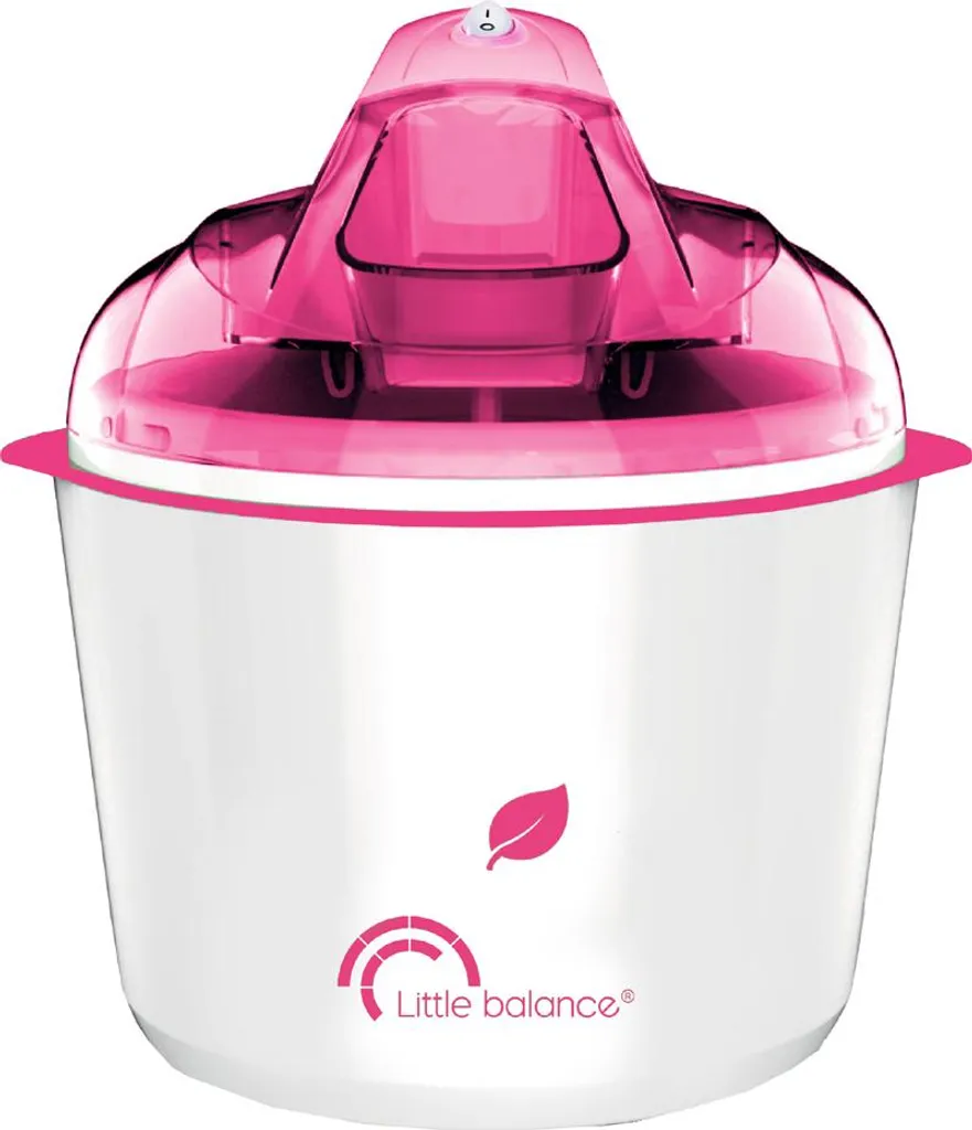 Machine à Glace Italienne et Sorbetière Happy Sorbets 1,5L Inox Blanc