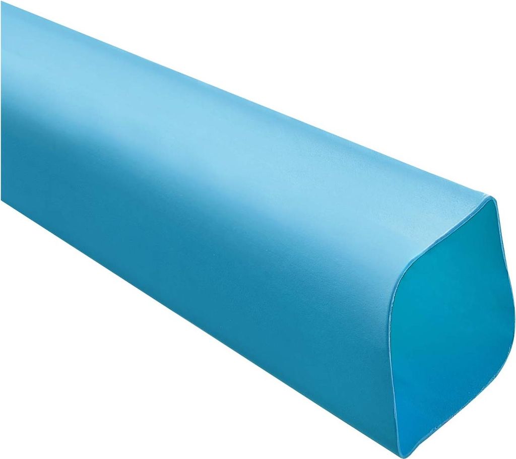 STEX24 Schrumpfschlauch 2:1, Meterware, blau 38,1/19,0mm, 1 1/2 Zoll, WSM2 Schrumpftemperatur mind. 70°C, vollständig