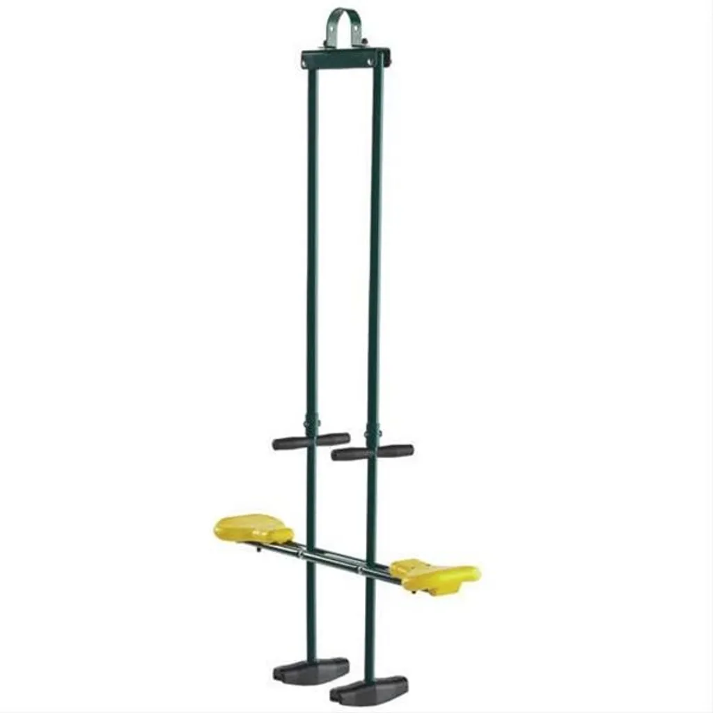 Balançoire Flex réglable en hauteur, structure acier robuste et durable