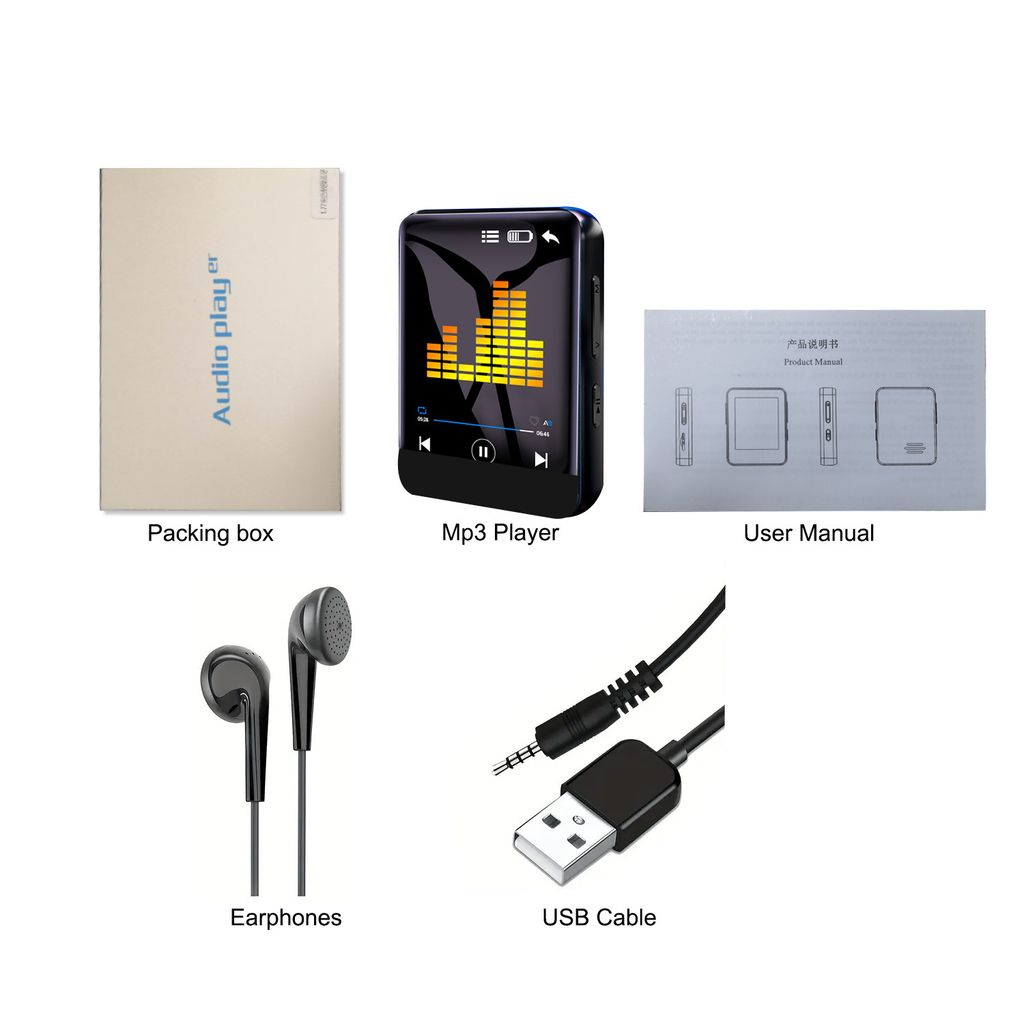 64GB Touchscreen MP3-Player - Hi-Fi Lautsprecher, FM Radio, Produktbild 5