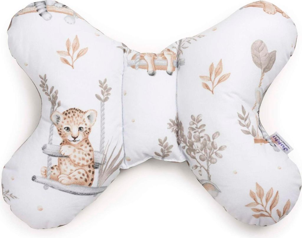 Happy Jungle Schmetterlingskissen