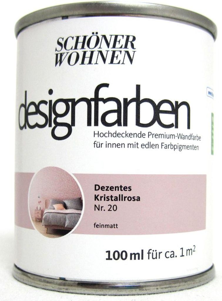 Designfarbe Dezentes Kristallrosa Nr.20 100 ml