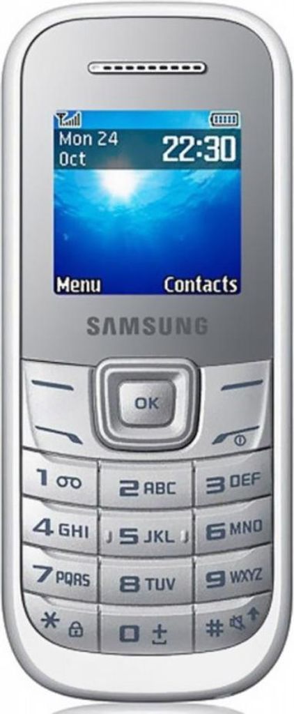 Samsung Keystone 2 Weiß (White) GT-E1205Y Produktbild 