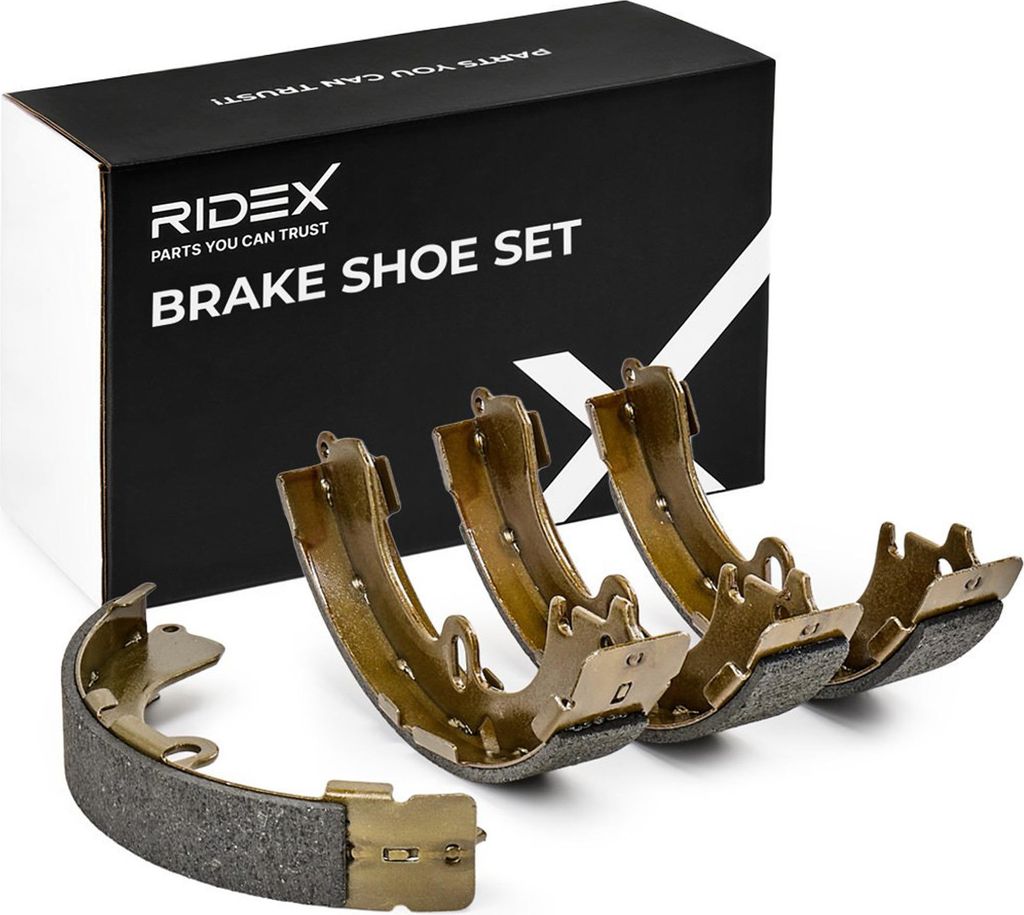 RIDEX Bremsbackensatz Trommelbremse Hinten für TOYOTA COROLLA Liftback (E11) 70B0121