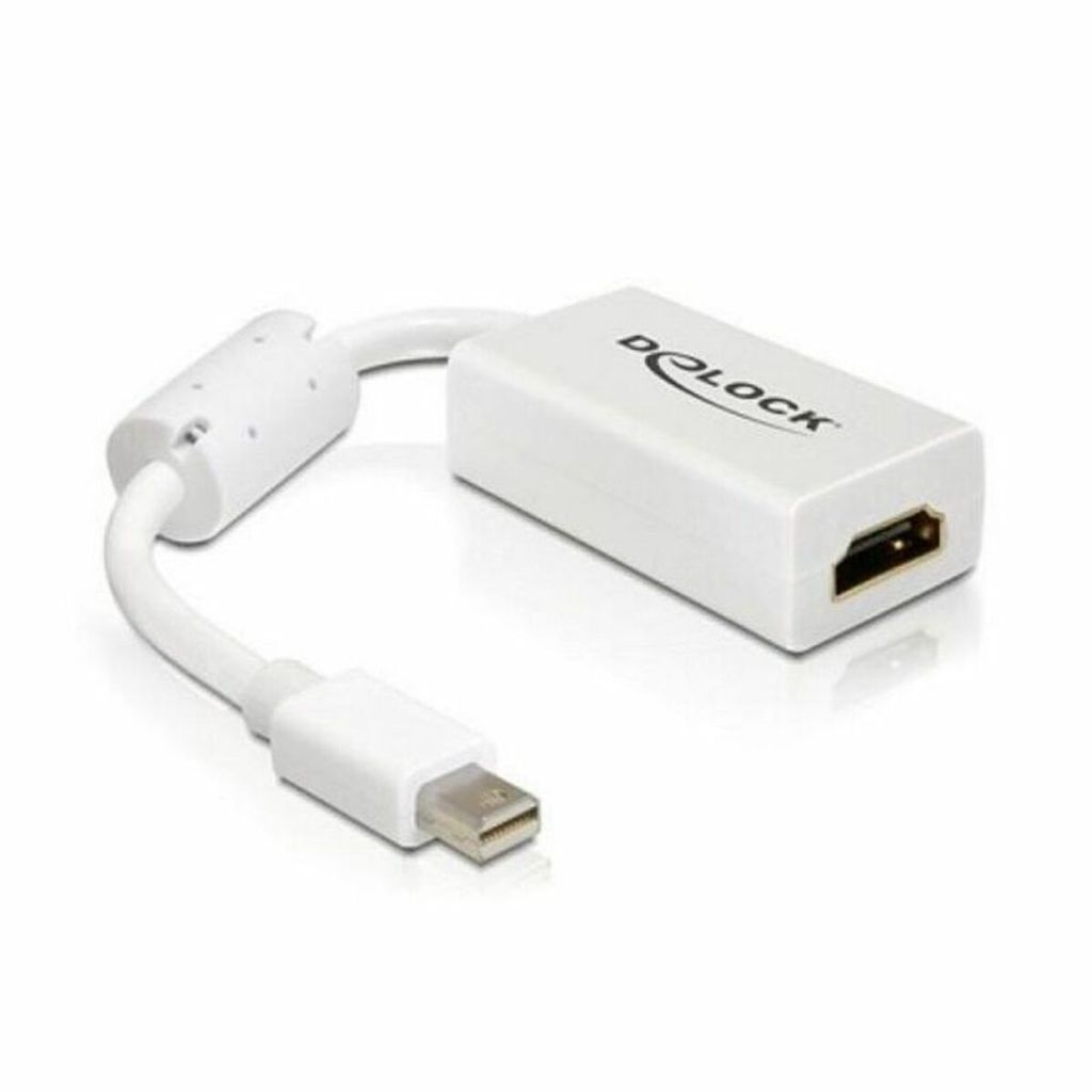 DELOCK Displayport Adapter mini DP -> HDMI St/Bu weiß