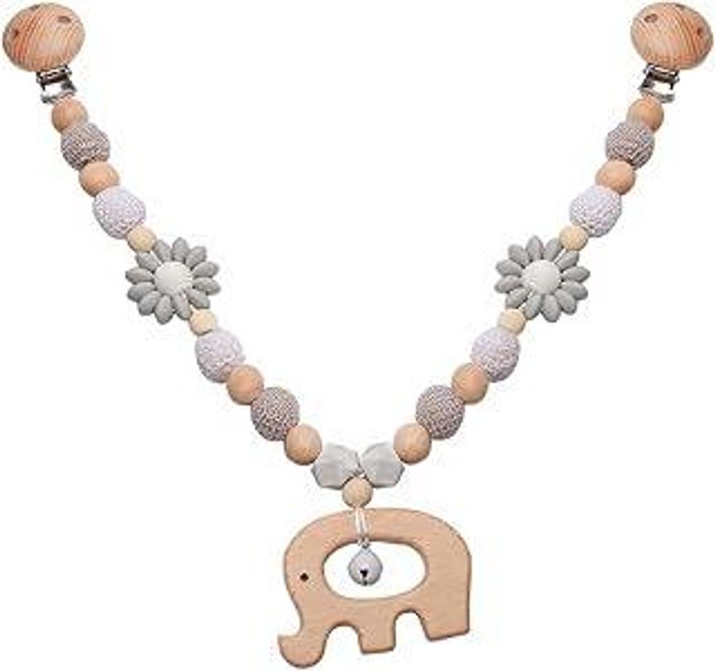 Kinderwagen Anhänger Baby Mobiles Kinderwagen Kette Für Babys, Kinderwagen Kinderwagenkette Aus Holz, Babymobile Kette Kinderwagen Zubehör Spiel...