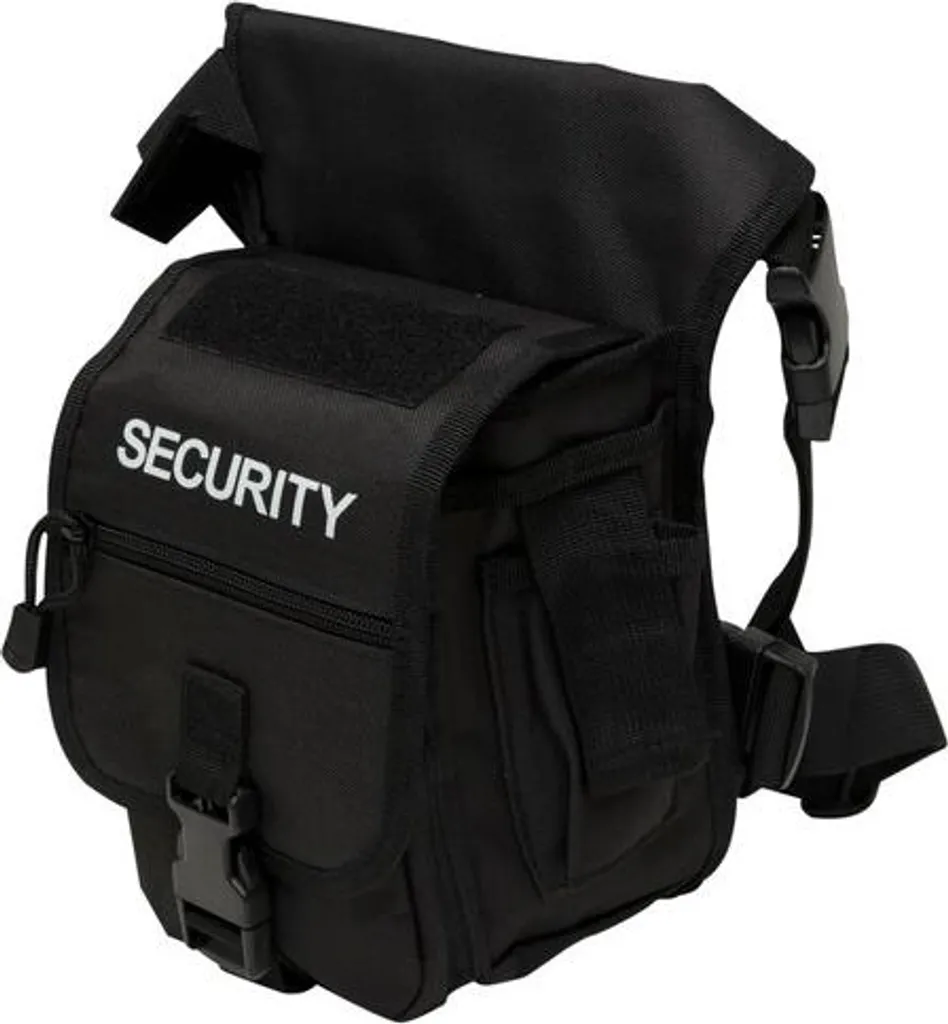 Sac Tactique Sidekick Bag Brandit Noir - Système Molle et Sangle Ajustable