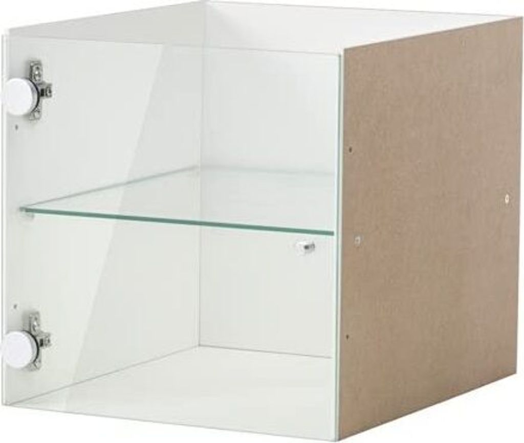 Ikea KALLAX Vitrinentüreinsatz weiß 33x33
