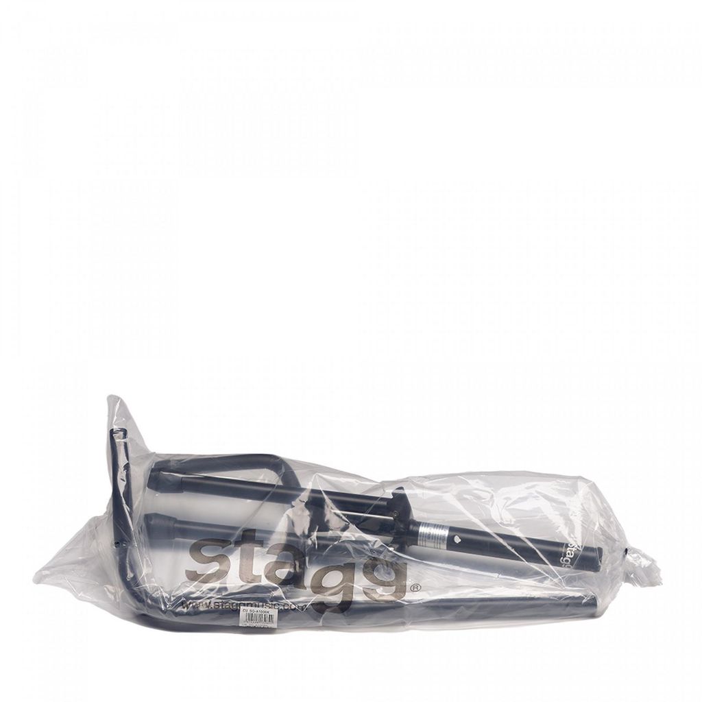 Stagg SG-A100BK, supporto per chitarra, nero Immagine del prodotto 
